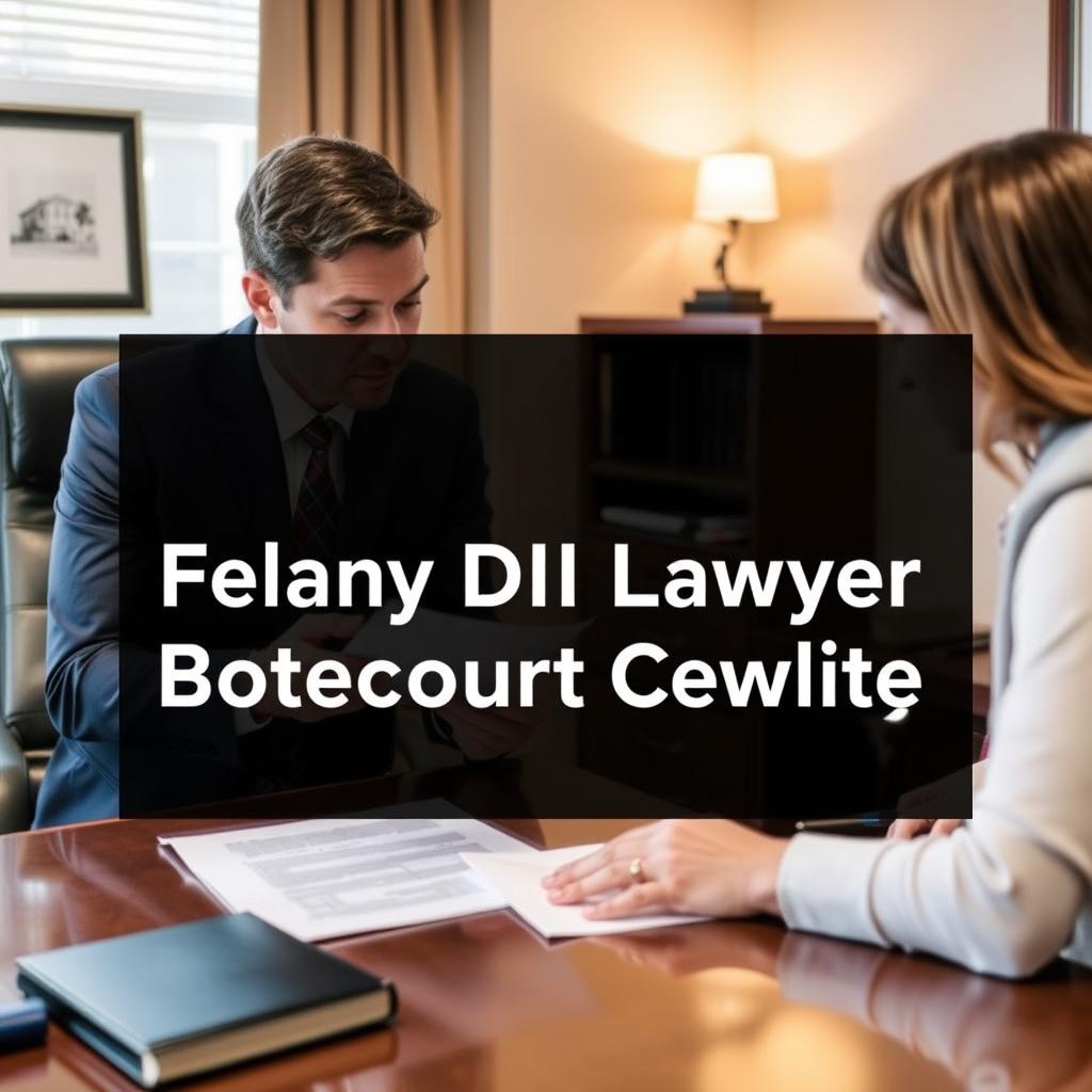 Felony DUI Lawyer Botetourt County