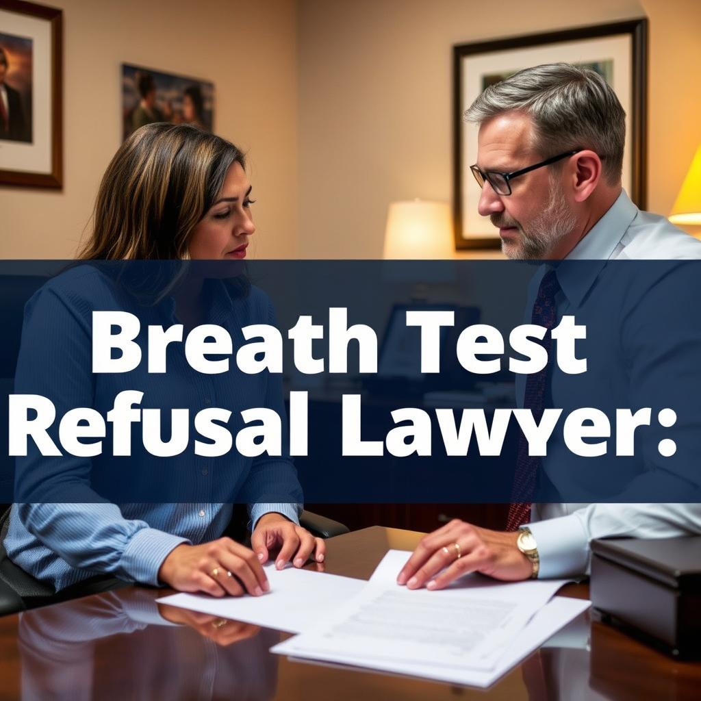 Breath Test Refusal Lawyer St. Mary's County, MD