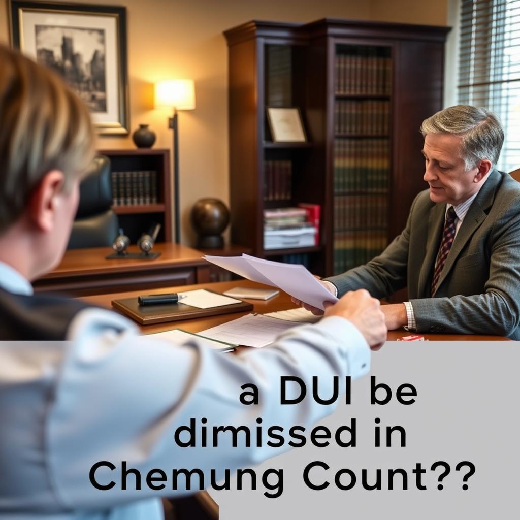 Can a DUI be dismissed in Chemung County