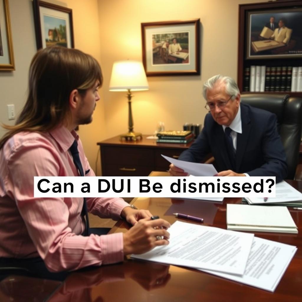 Can a DUI be dismissed in Chesterfield County