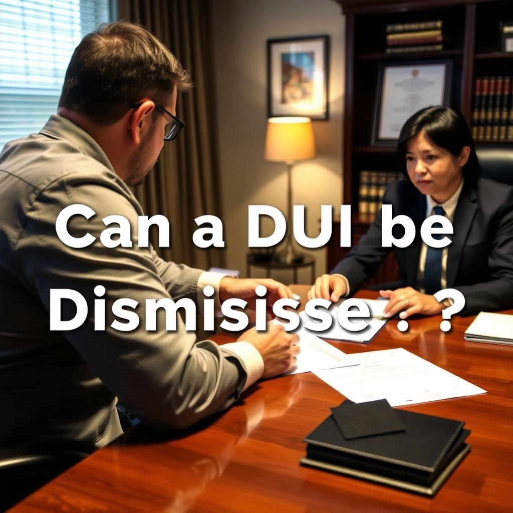 Can a DUI be dismissed in Falls Church