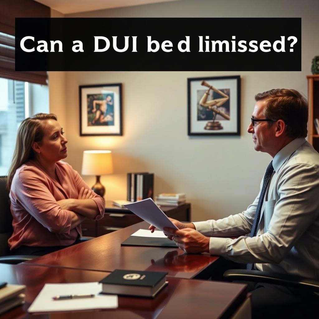 Can a DUI be dismissed in Logan Circle