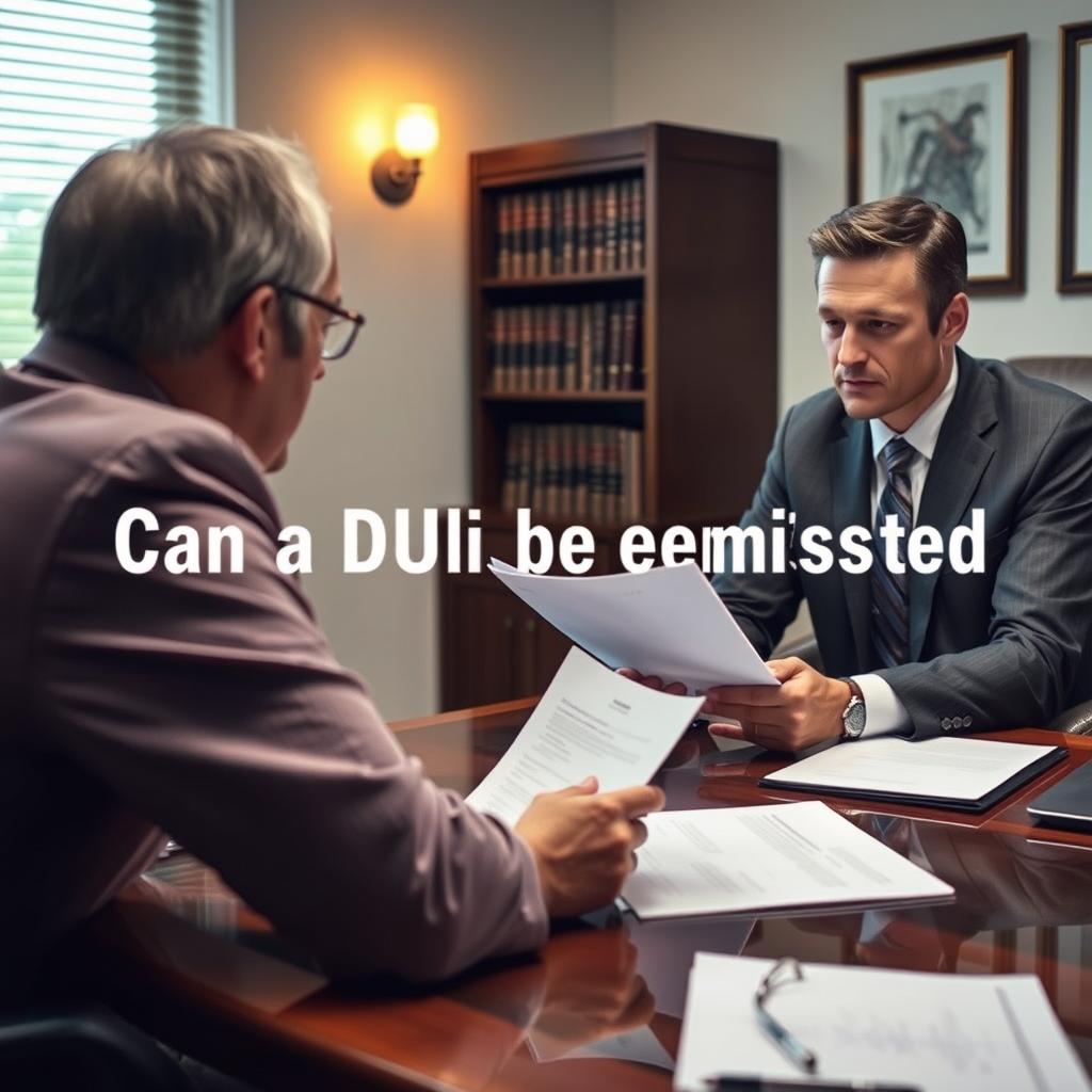 Can a DUI be dismissed in Loudoun County