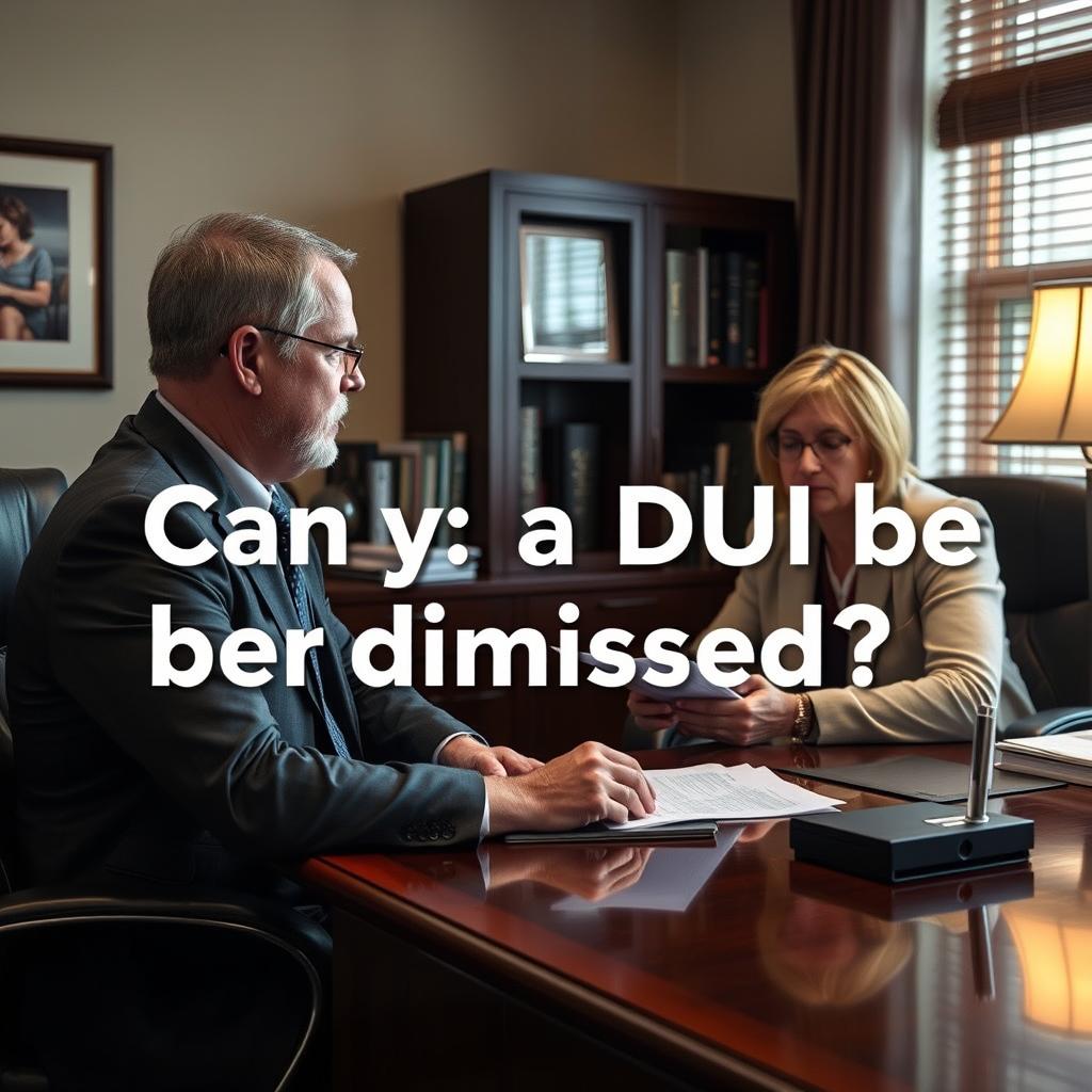 Can a DUI be dismissed in Manassas Park