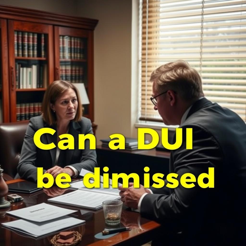 Can a DUI be dismissed in Middlesex County