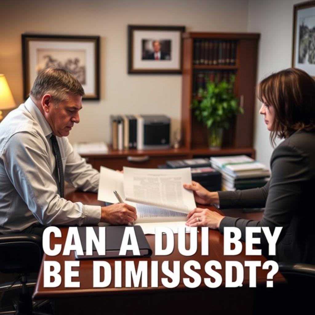 Can a DUI be dismissed in Onondaga County