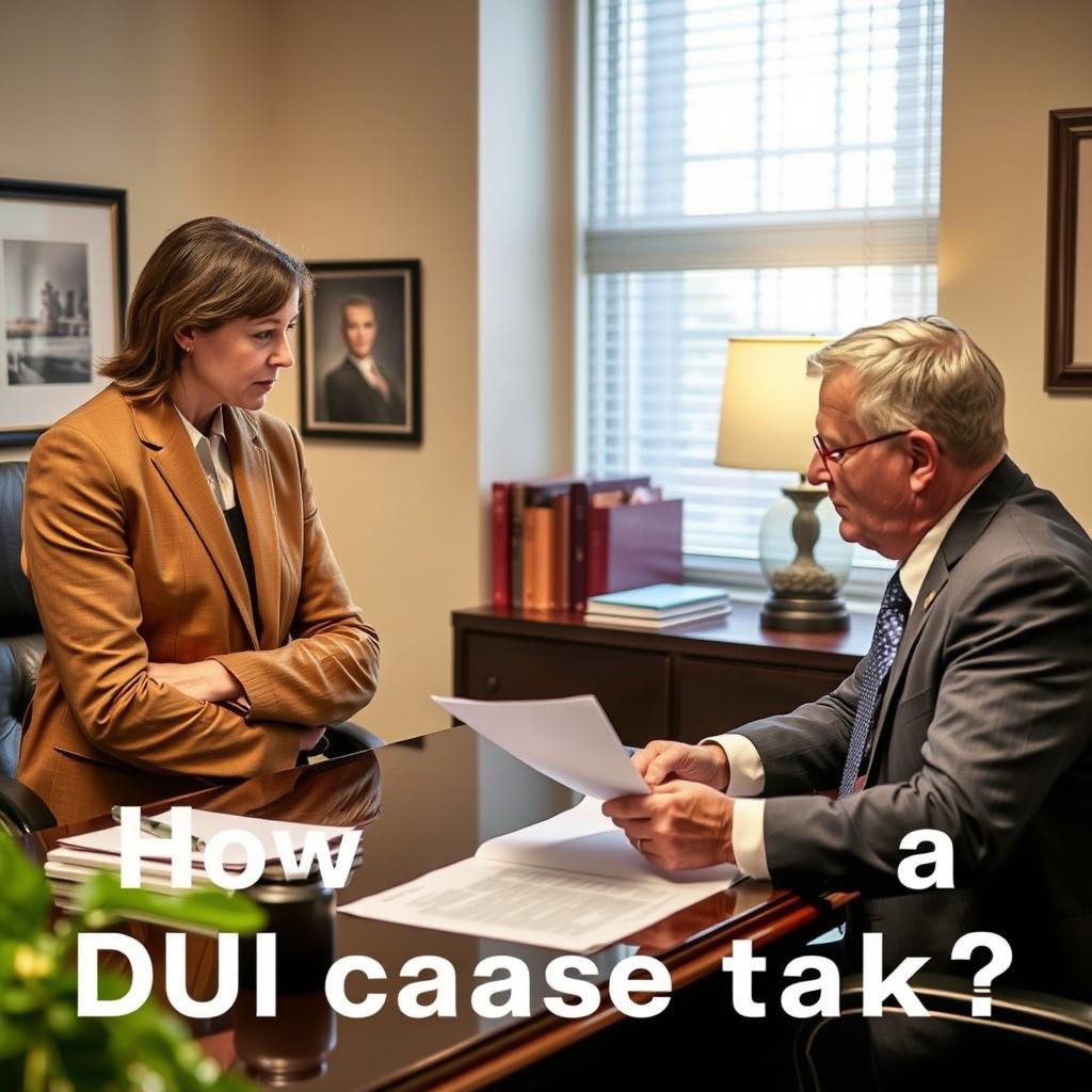 How long does a DUI case take in Petworth