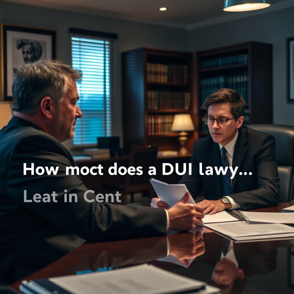 How much does a DUI lawyer cost in Columbia County