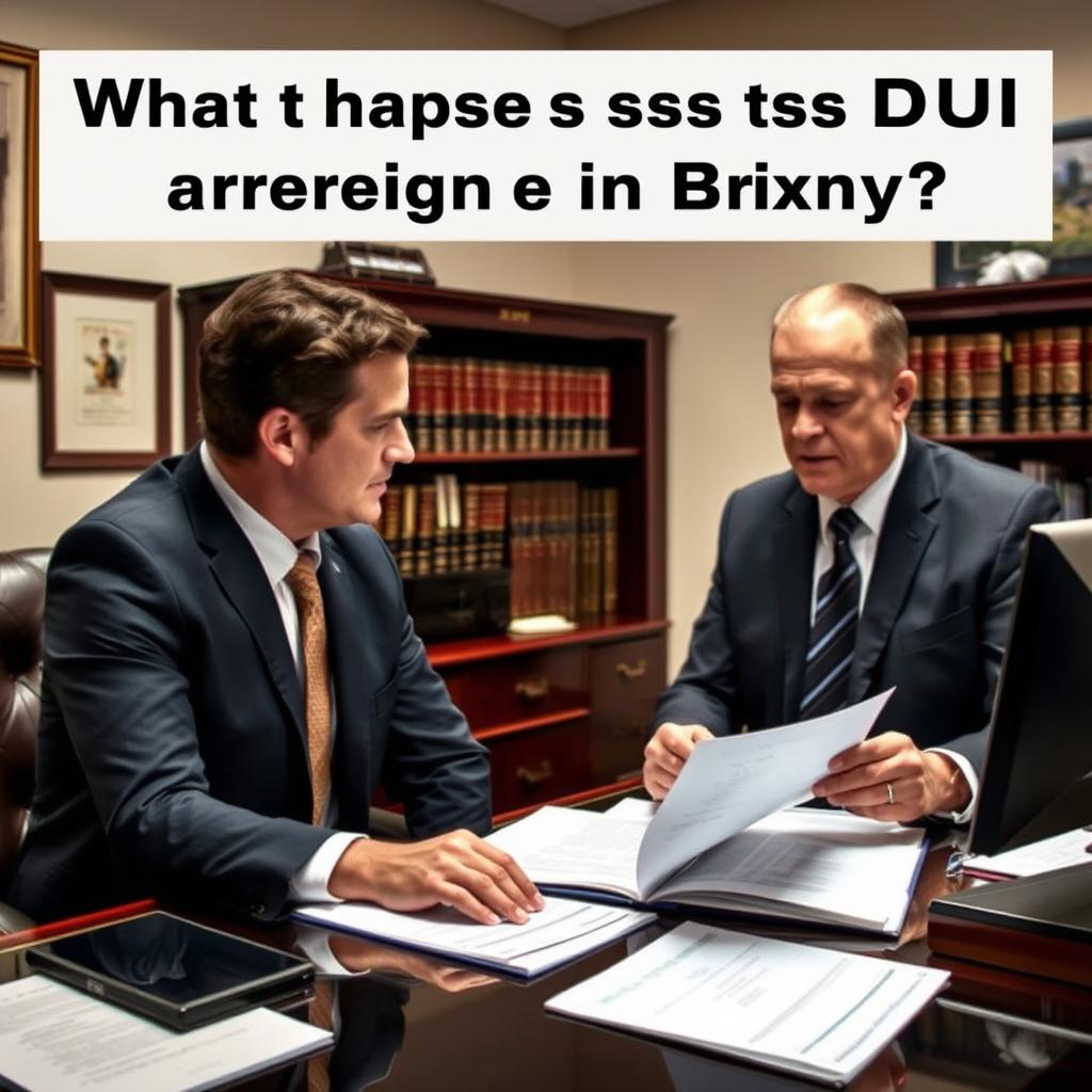 What happens at a DUI arraignment in Bronx